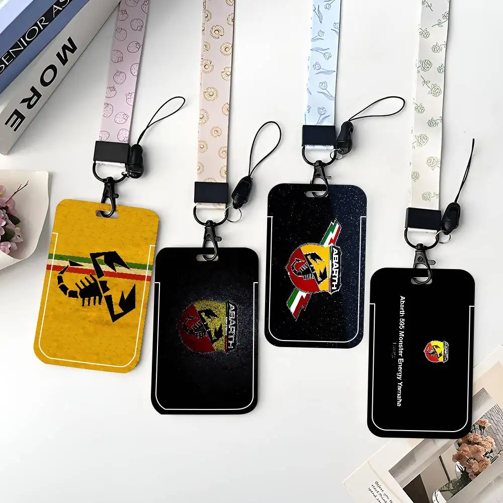 

Защитный чехол для ID-карт A-Abarth: для автомобильных, школьных, проездных и карт питания, с функцией легкого извлечения