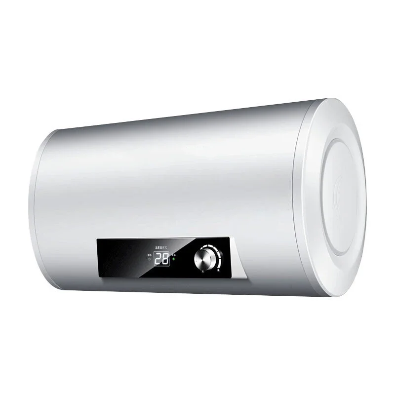 Chauffe-eau électrique 60L 2000W, type de stockage d'eau domestique, chauffage rapide, économie d'énergie, Protection contre les fuites, auto-test des défauts