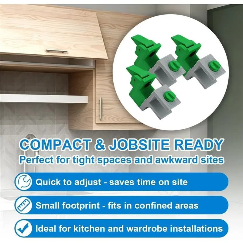 Y42A-Scriber Tool Cabinet Filler Board Positioning Clip Adjustable Scribing Clamp Jig Woodworking Panel Installation