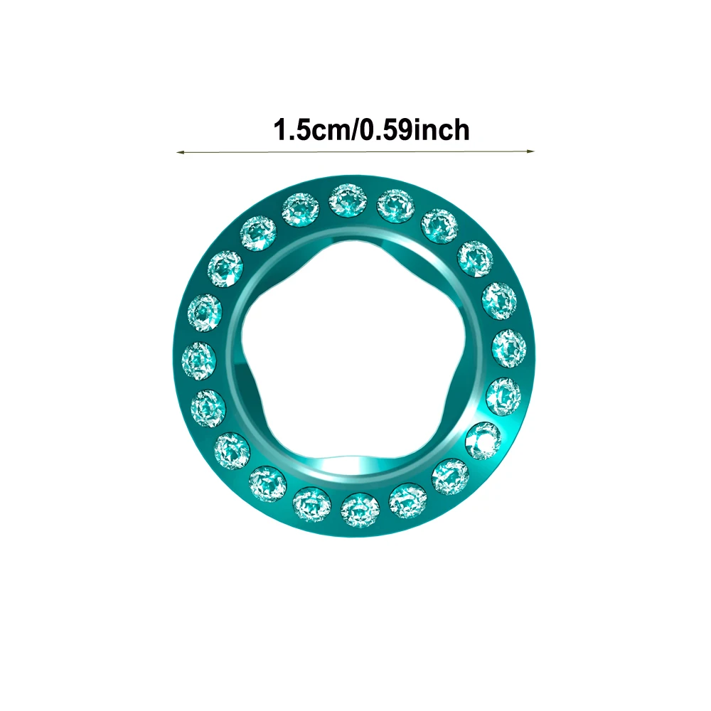 1pc, Colorful Bling Ring For IQOS iluma Cap For IQOS ILUMA Prime Decoration Replacable Rings Accessories