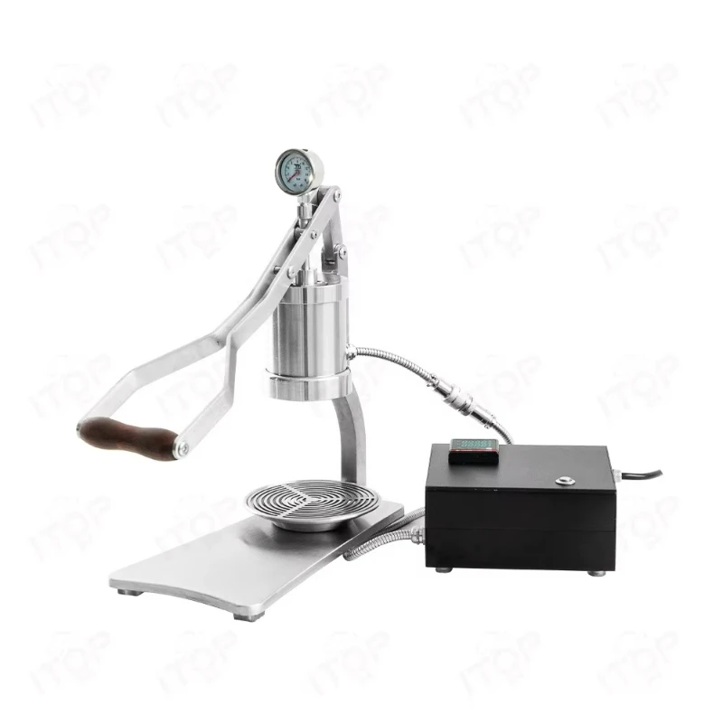 Italian portable coffee machine with tie rod electric variable pressure extraction, suitable for outdoor use