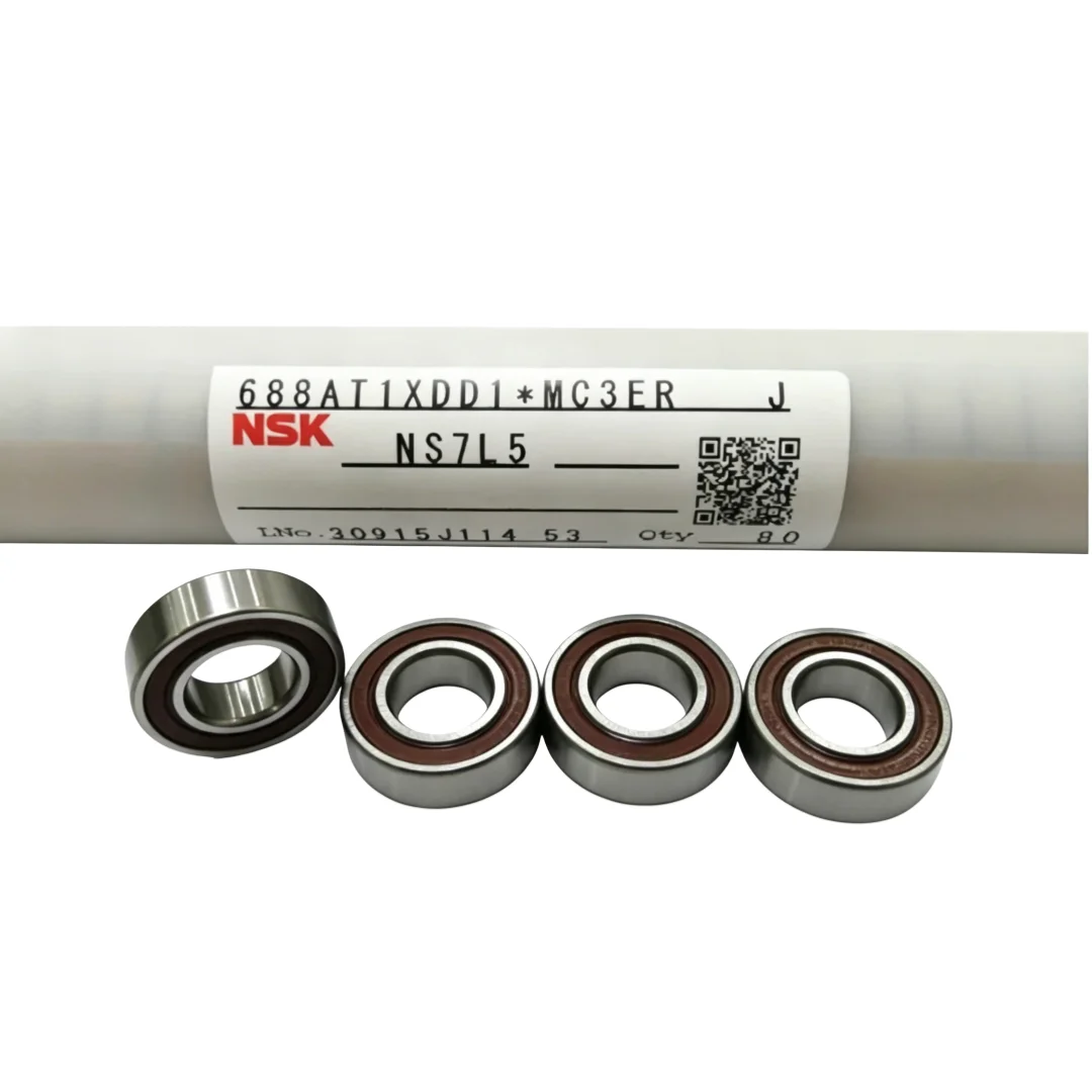 50 Stück NSK Lager MR84 MR106 MR126 MR148ZZ 693 688 608 6800 4x8x3 6x10x3 6x12x4 8x16x5 8x22x7 10x19x5 ZZ 2RS Mini-Kugellager – Detail 3