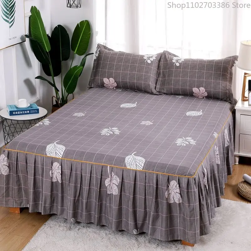 

Thickening Comforter Bedding Sets Colourful Home Bedspreads/pillowcases Bedroom Set Queen Full Size Bed Frame Cute Bed Skirt