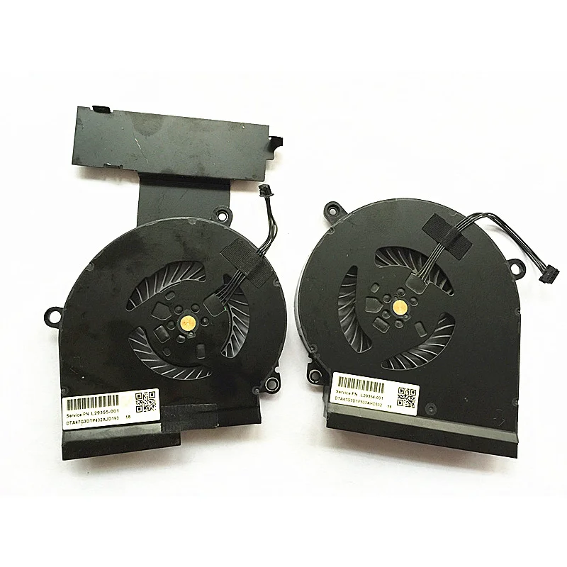 

New CPU GPU fan for HP OMEN 15-DC 15-DC0013TX 15-DC0004TX 15-dc0005TX TPN-Q211 Cooler Fan laptop Cooling cooler fan