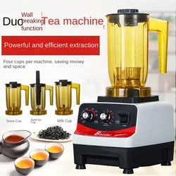 Commercial milk tea shop multifunctional milk foaming milk cap ice crusher smoothie snow ice machine