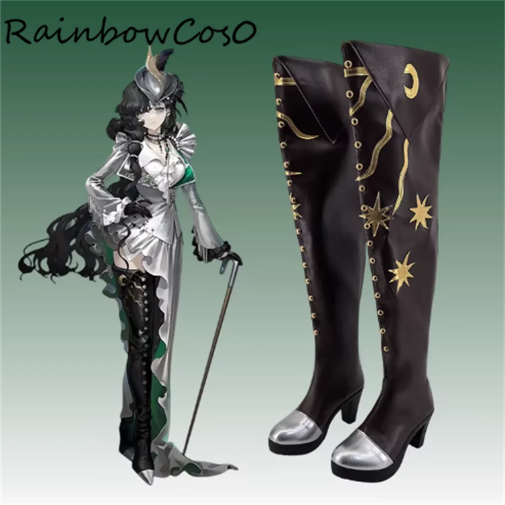 Isolde Reverse:1999 Cosplay Shoes Boots Game Anime Halloween Christmas RainbowCos0 W5545