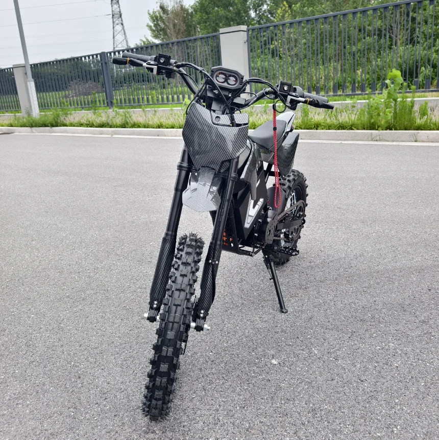High Performance Off-Road Motocross E-Moto Electric Dirt Bike for Adults 6000W 60V Mid-Drive