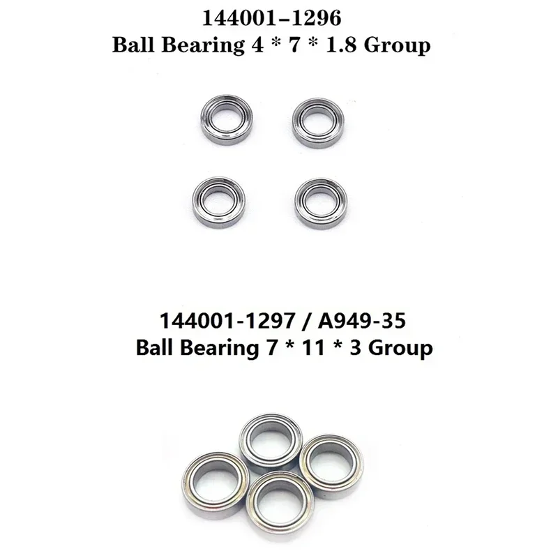 Bearing for Wltoys 144001 1/14 4WD RC Car Spare Parts Upgrade Accessories