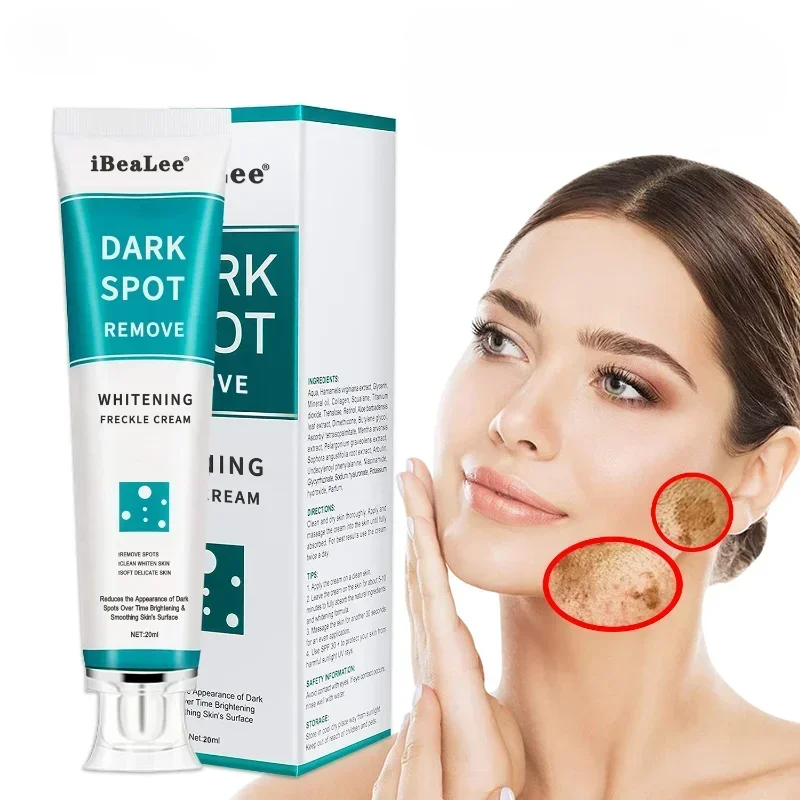 

Effective Whiten Freckle Cream Brighten Face Remove Dark Face Spot Melasma Anti-pigmentation Improve Dullness Skin Care Cream