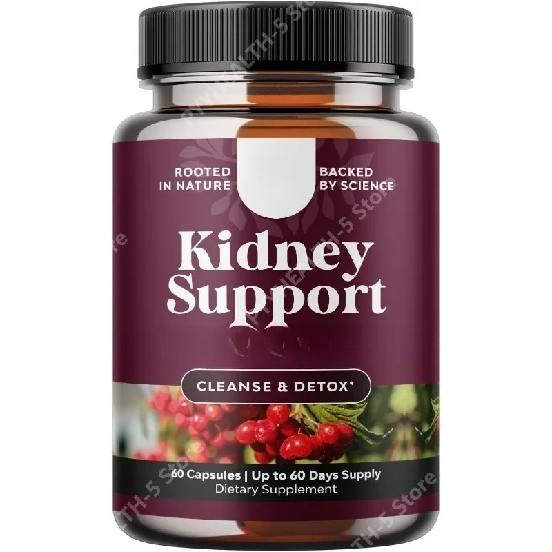 Kidney Support Supplement - Cranberry Extract Capsules for Kidney Support - 60 Count Capsules