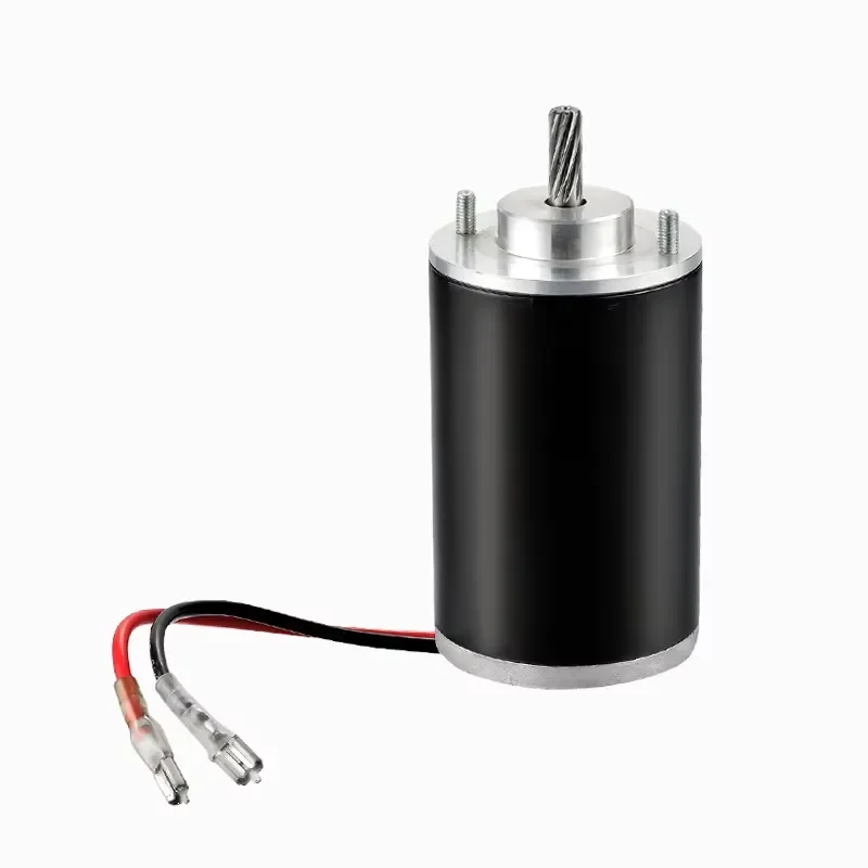 ZY6310 12V 24V 120W Waterproof DC Motor Permanent Magnet Brushed For Small Electric Vehicle Golf Cart Scooter High Torque