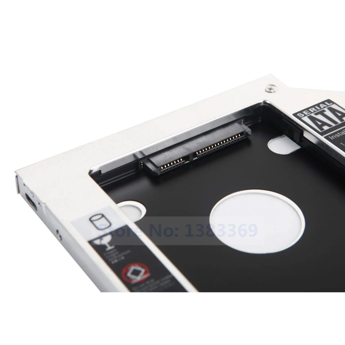 NIGUDEYANG 2nd Second HDD SSD Custodia per disco rigido Caddy Adattatore per HP ENVY 15-K227CL 15-K202NL 15-K073CA SU208GB GU80N