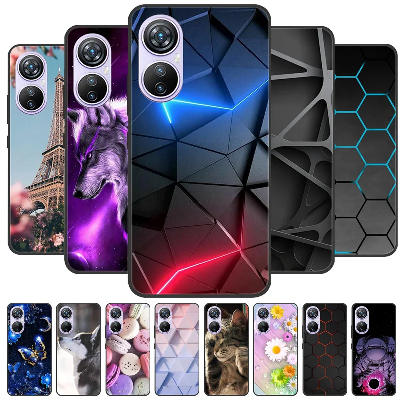 For Blackview A200 Pro Case A200Pro Luxury Wolf Phone Silicon Back Cover For Blackview A200 Pro Cases Protective Shell Capas