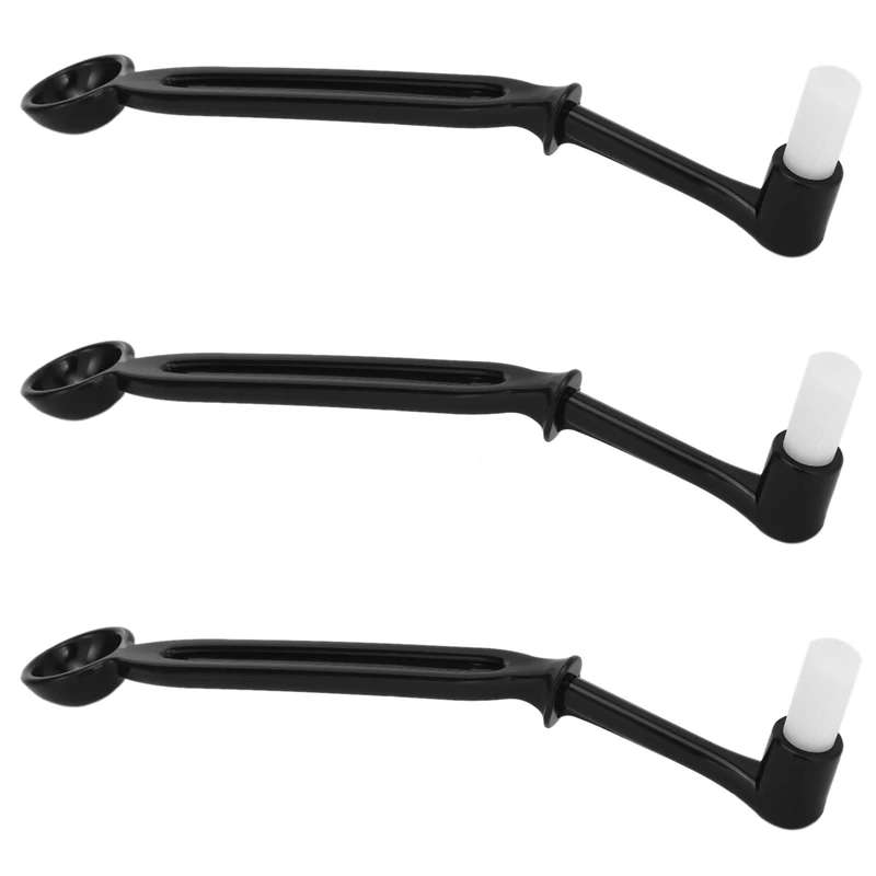 3X 2 In 1 Coffee Machine Grouphead Cleaning Brush Spoon Angled Detergent Scoop