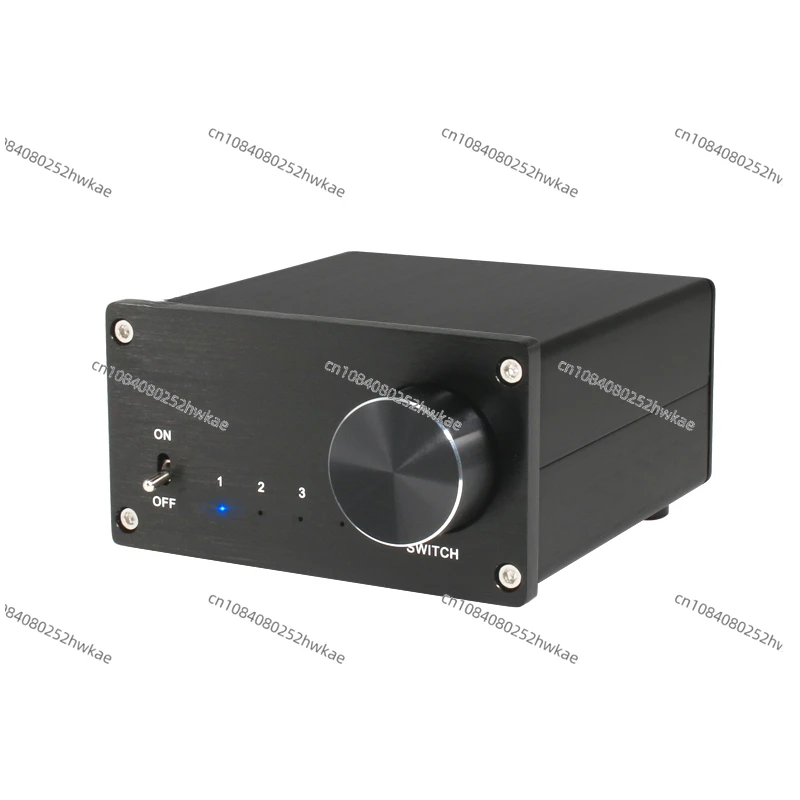 

HIFI Power Amplifier Audio Switcher 4 in 1 Out Switch 1 in 4 Output Audio Source Signal Conversion Splitter Lossless Mute