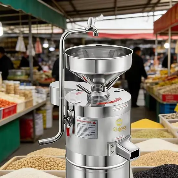 Commercial Stainless Steel Soybean Milk Machine for Household Use Sesame Peanut Beater Kitchen Appliance