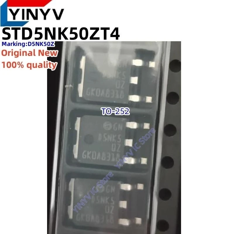 STD5NK50ZT4 D5NK50Z STD5NK50Z STD4NK50ZT4 D4NK50Z STD4NK50Z STD3NK50ZT4 D3NK50Z STD3NK50Z STD6NK50ZT4 D6NK50Z STD6NK50Z TO-252