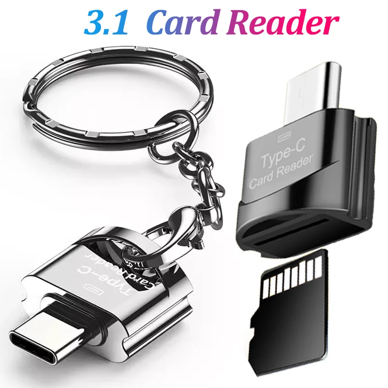 OTG USB 3.0 Type C to USB C TF memory card Reader Smart Memory to USB-C High Speed TF Micro SD Adapter for Samsung Huawei Xiaomi