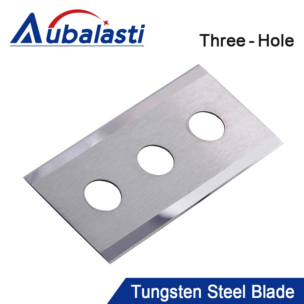 

Нож из вольфрамовой стали Aubalasti с тремя отверстиями, твердосплавный, для резки алюминиевой фольги, пленки, бумаги