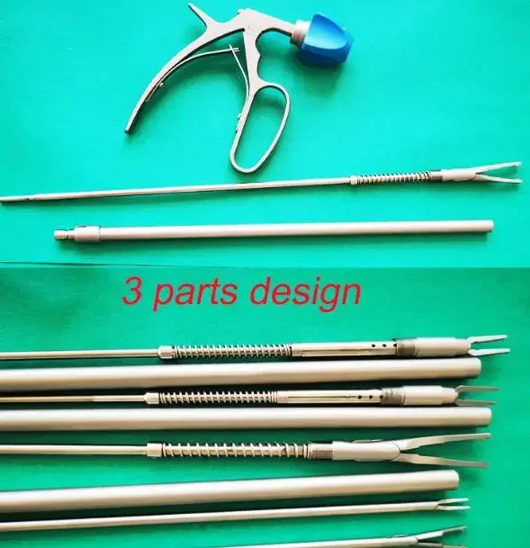 New Surgical Endoscopic Hemolok Clip Applicator Titanium clip applier one handle can be used with so many tips