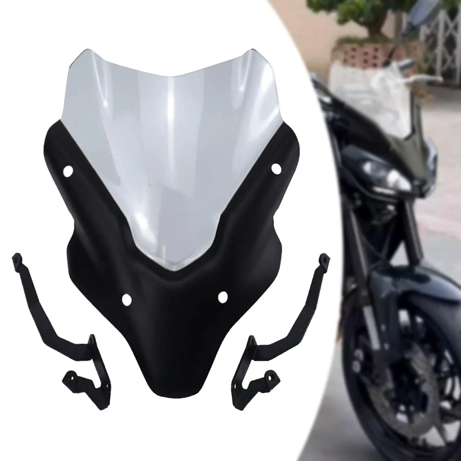 

Дефлектор лобового стекла мотоцикла, прочный передний ветрозащитный экран