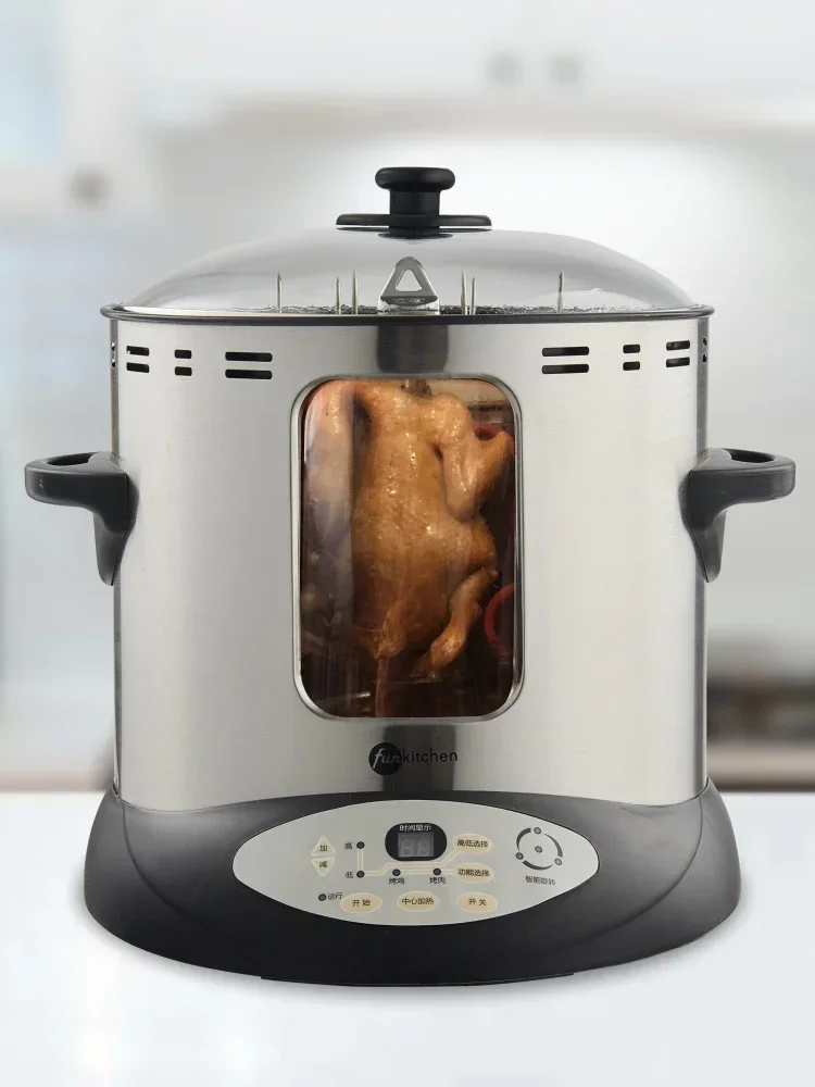 

Household Roast Chicken Oven, Roast Duck Oven, Electric Roast Oven, Smokeless, Small, Fully Automatic Rotating Special