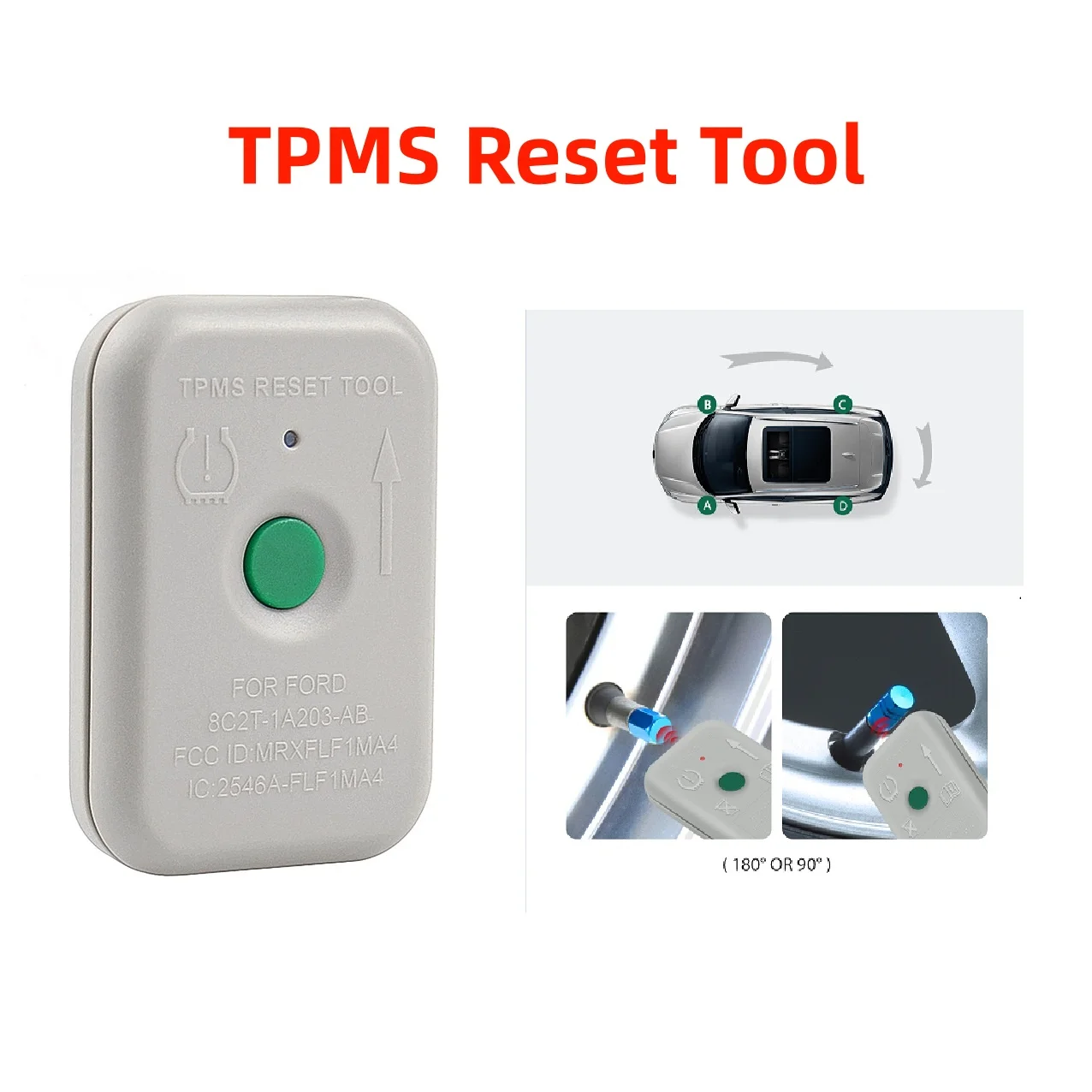 TPMS Reset Tool TPMS 19 For Ford Sensor Activation Tire Pressure Monitor System Reset Sensor Programming Training Tool TPMS-19