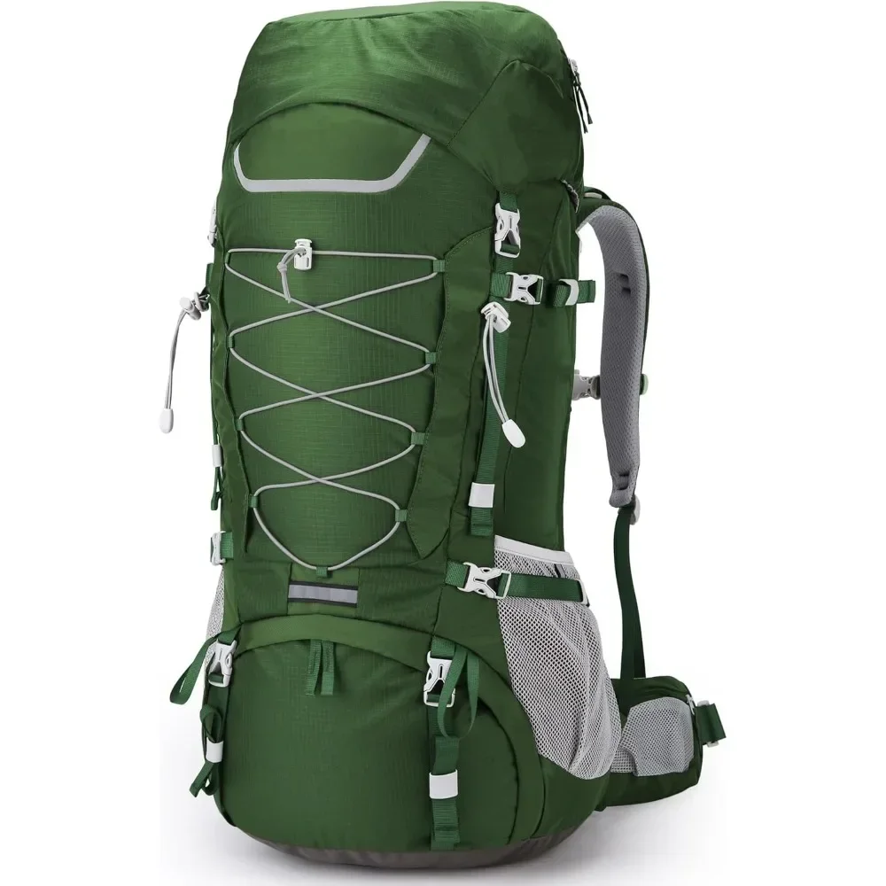 

Backpacks 75L Internal Frame Backpack with Rain Cover Backpacking Camping Hiking Backpack for Men Women, Hiking Backpack