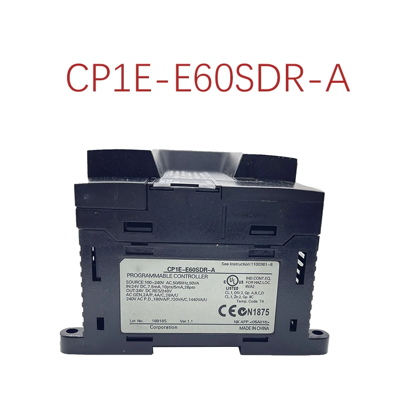 

CP1E-E14SDR-A CP1E-E30SDR-A CP1E-E40SDR-A CP1E-E60SDR-A PLC Controller Module Relay Output CPU UNIT 100% New Original