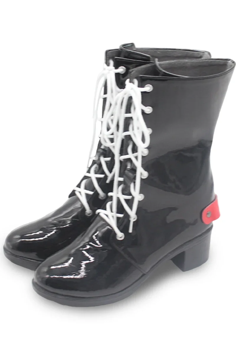 Teto Cosplay Schuhe Halloween Karneval Stiefel PU Leder Schuhe Cosplay Requisiten Nach Maß