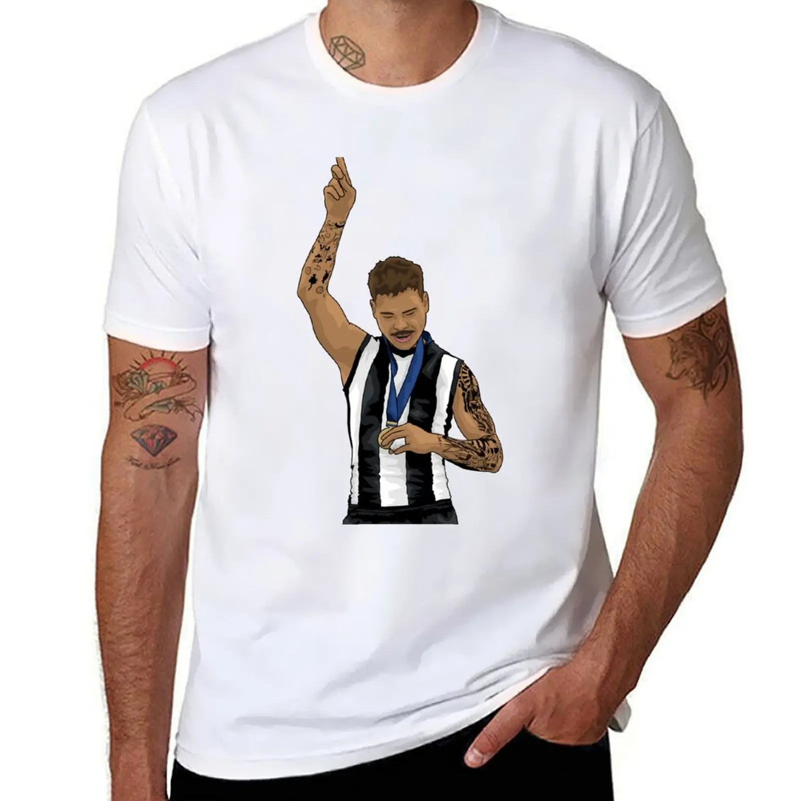 

Bobby Hill Premiership Medal T-Shirt funny t shirts man cotton tshirt 100%