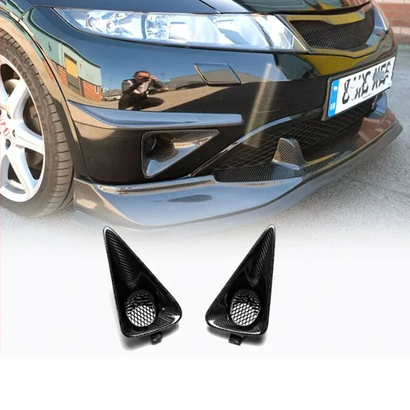 

Совместим с модифицированными деталями из углеродного волокна Honda Civic FN2 Type R. Передняя крышка рамы противотуманной фары. Комплект кузова переднего воздуховыпускного отверстия.