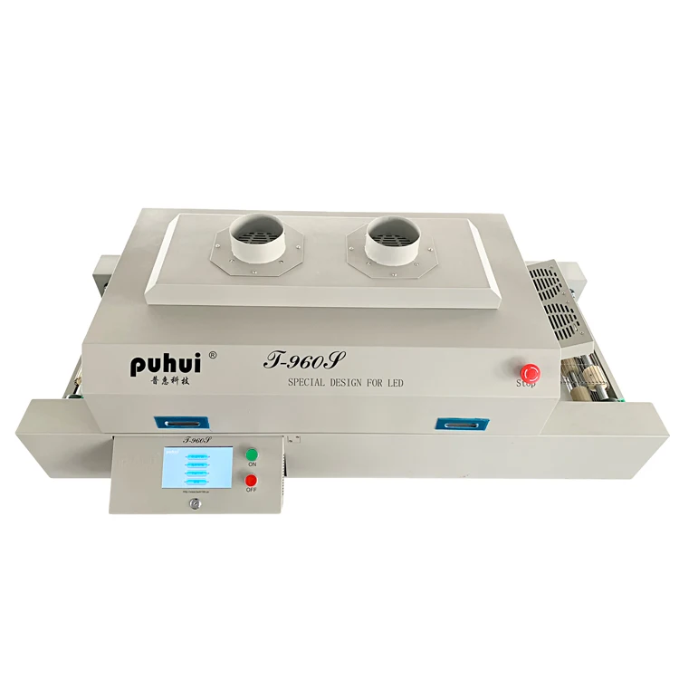 960s Infrared hot air reflow welding machine LCD touch screen channel reflow furnace CE conveyor reflow furnace