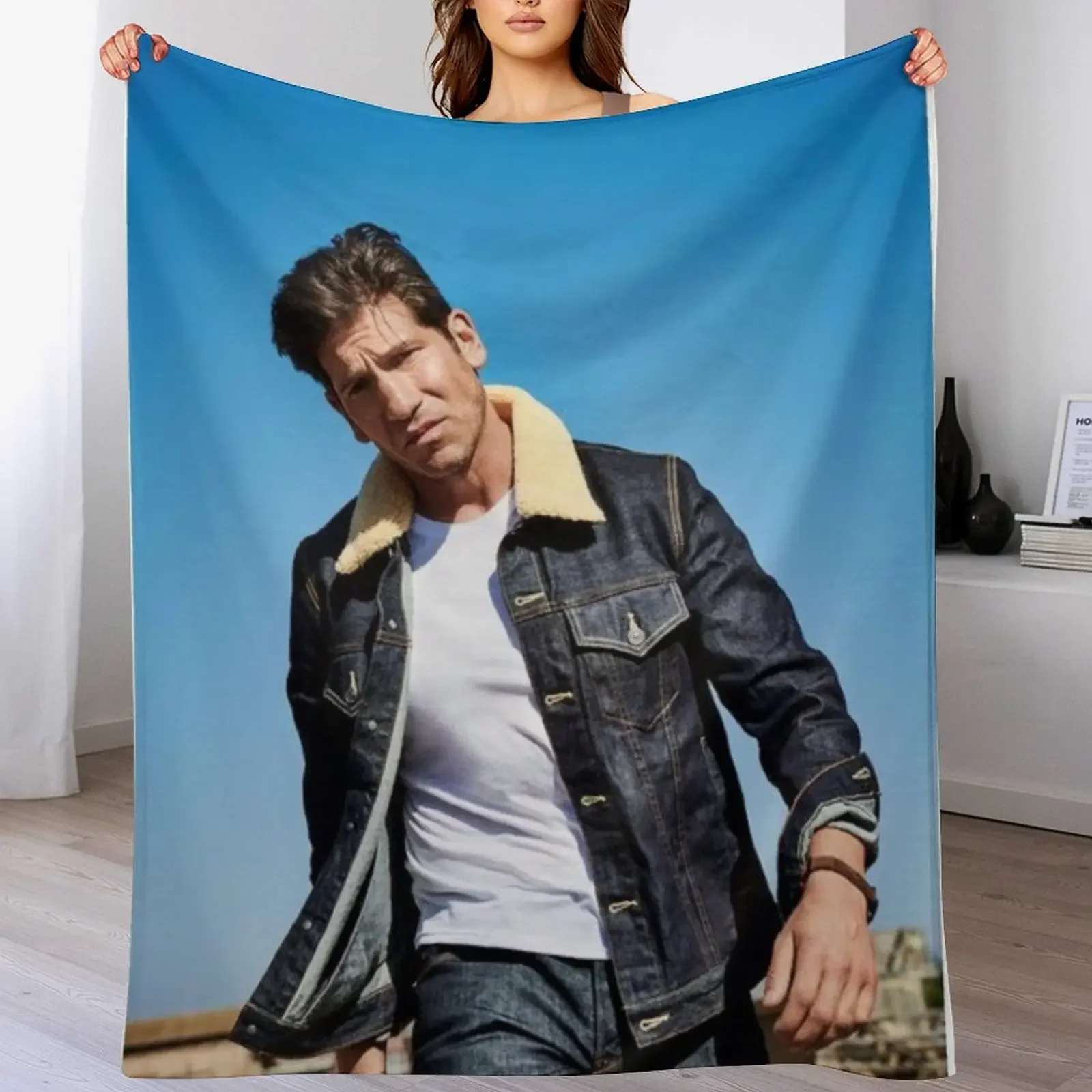 

COLOR J.BERNTHAL Throw Blanket Soft Solid Color Blanket for Couch Bed