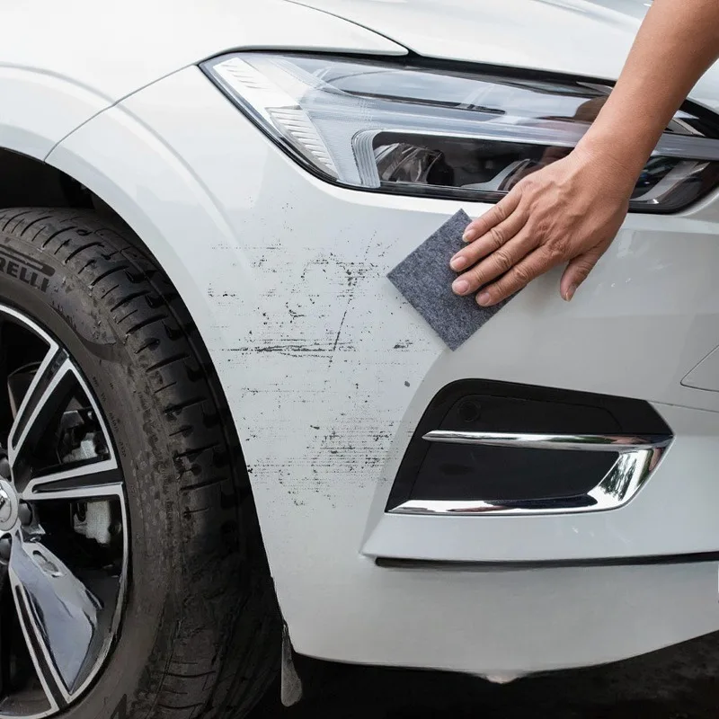 Car Scratch Repair Cloth - Paint Surface Minor Scuff Mark Removal Protective Wipe Reusable Portable Polishing Tool for Auto