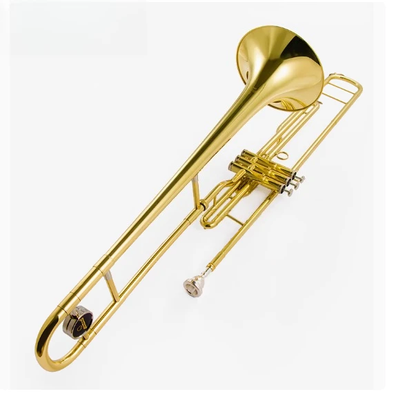 

Hooqu China Best Selling Super Musical Instrument Bass Trombone with High-quality
