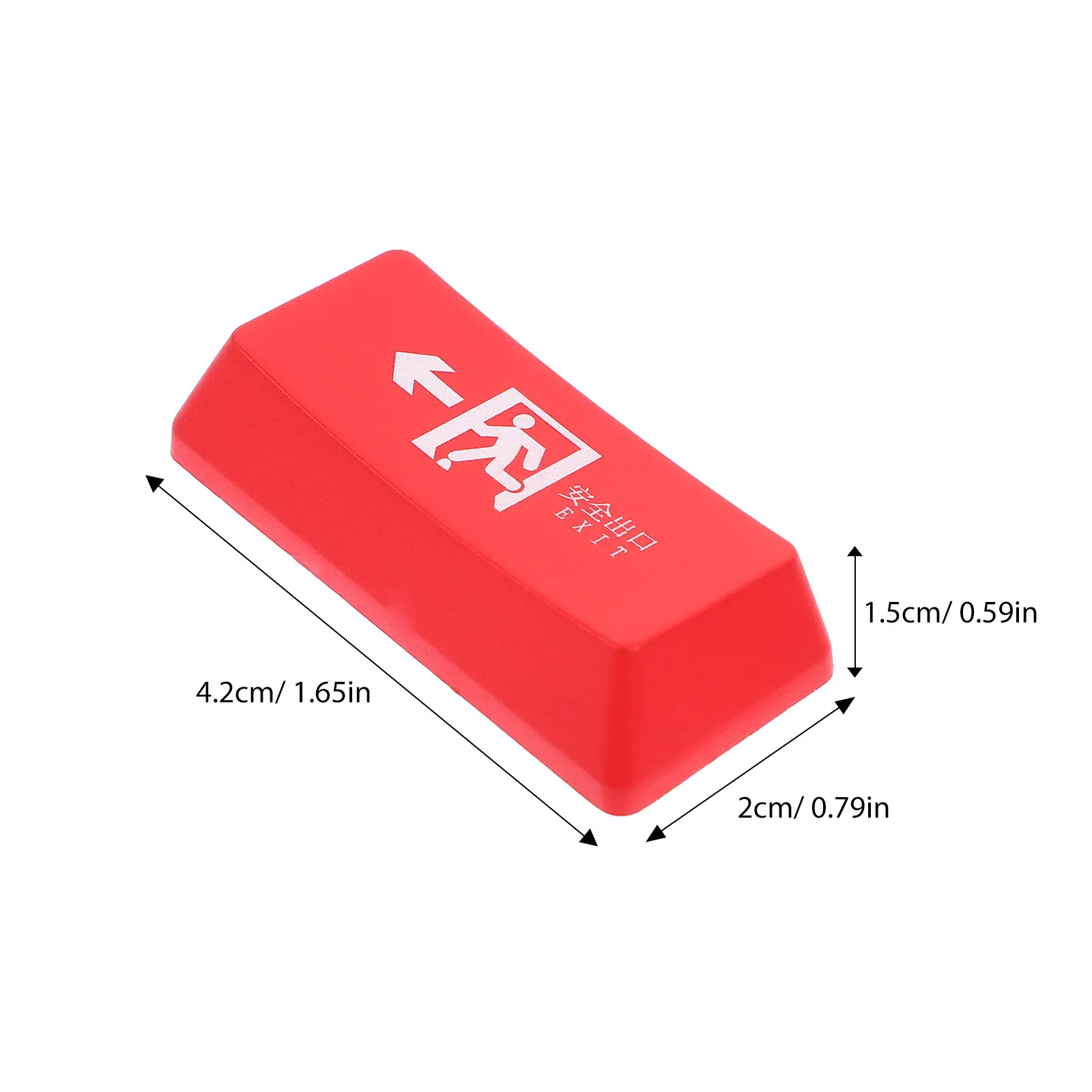 Shine Through Mechanical Keyboard Replacement Enter Keycap High Durability ABS Material Matte Finish Original Height Comfortable view 6