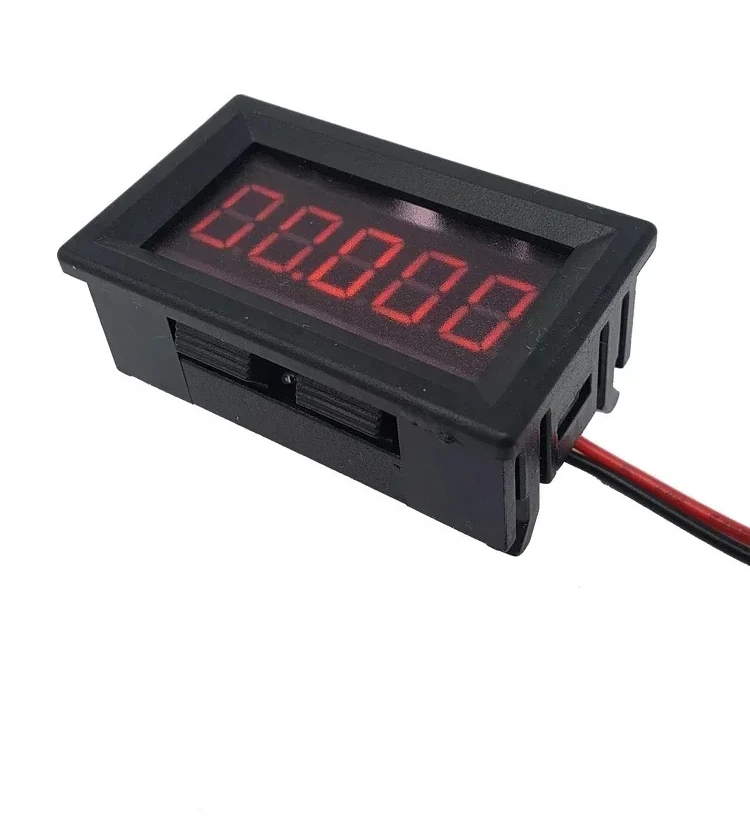 5-digit high-precision DC digital display with milliampere microampere ammeter capable of measuring negative current