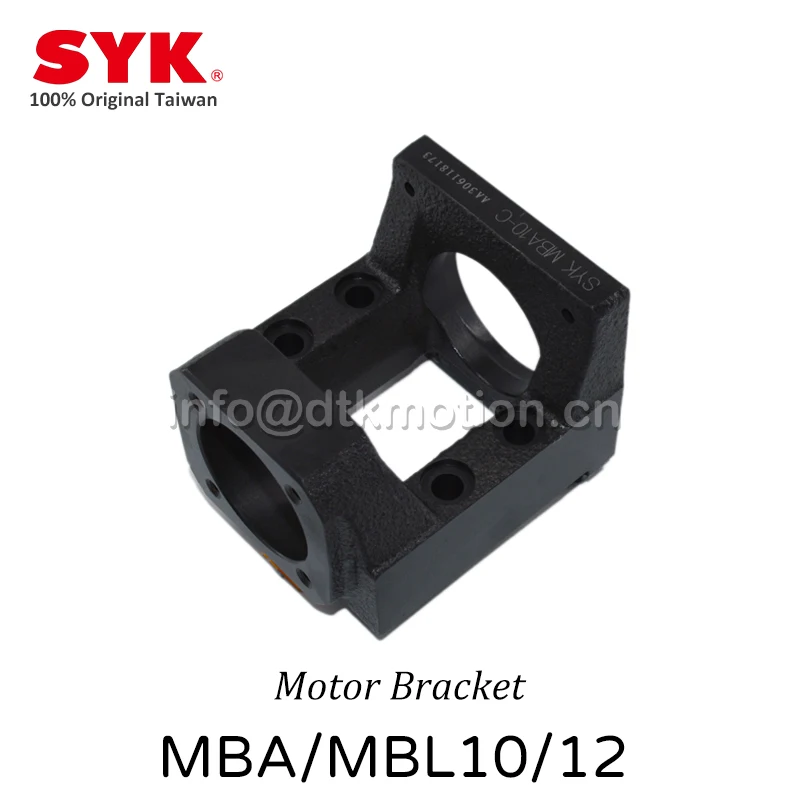 

SYK Motor Bracket MBA12 MBA10 Cast Steel Nema 23 Mounting MBL10 MBL12 for 57 Stepper Motor CNC Support Unit Ballscrew R16