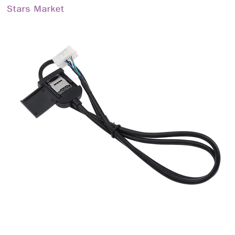 New Sim Card Slot Adapter For Android Radio Multimedia Gps 4G 20pin Cable Connector Car Accsesories Wires Replancement Part