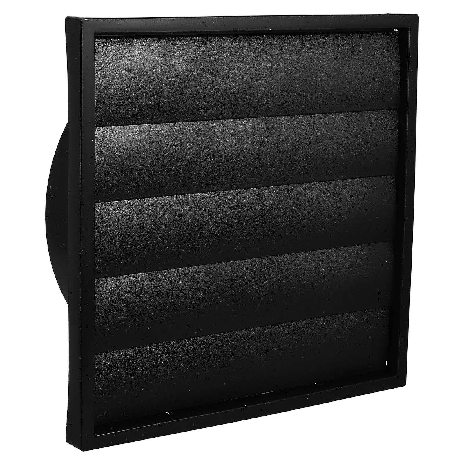 ABS Square Plastic Louver Vent Cover Mesh Exterior Window Outlet 7.87 Vent Opening 8.94 Fan Exhaust Ventilation Cover