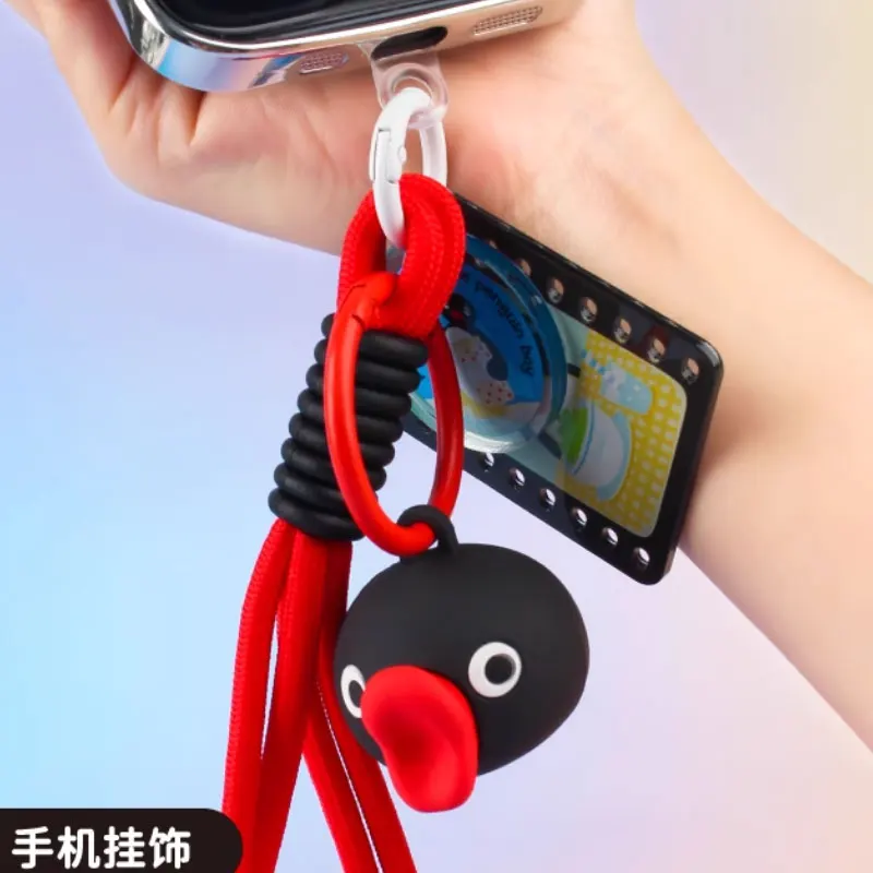 

Pingu Penguin Antarctica Story Series Ремешок для телефона Слепая коробка Милый кулон Классическая аниме Виниловая игрушка Модные игрушки Gashapon