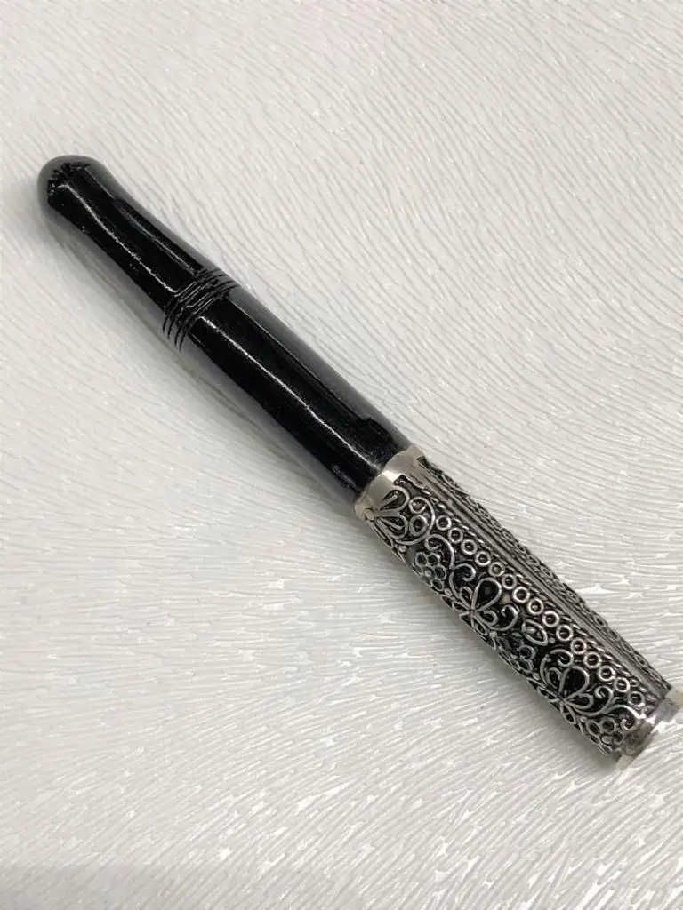 OLTU STONE SILVER CIGARETTE HOLDER (NOZZLE)