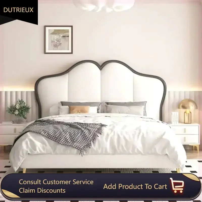 

Luxury Wood Headboard Bed Platform Modern Pretty Lit Pliable Platform Beds Bases Headboards Bedroom Cama De Solteiro Furniture