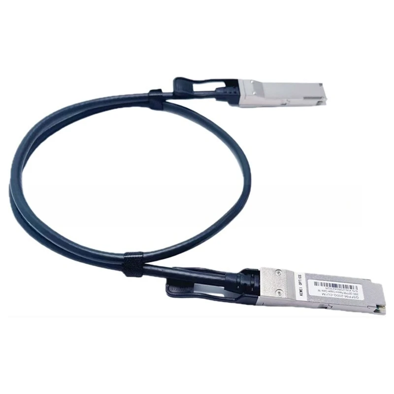 0.5~3M QSFP56 200G Direct Attach DAC Copper Cable, Stacking Cable for IDC Room Network Switch