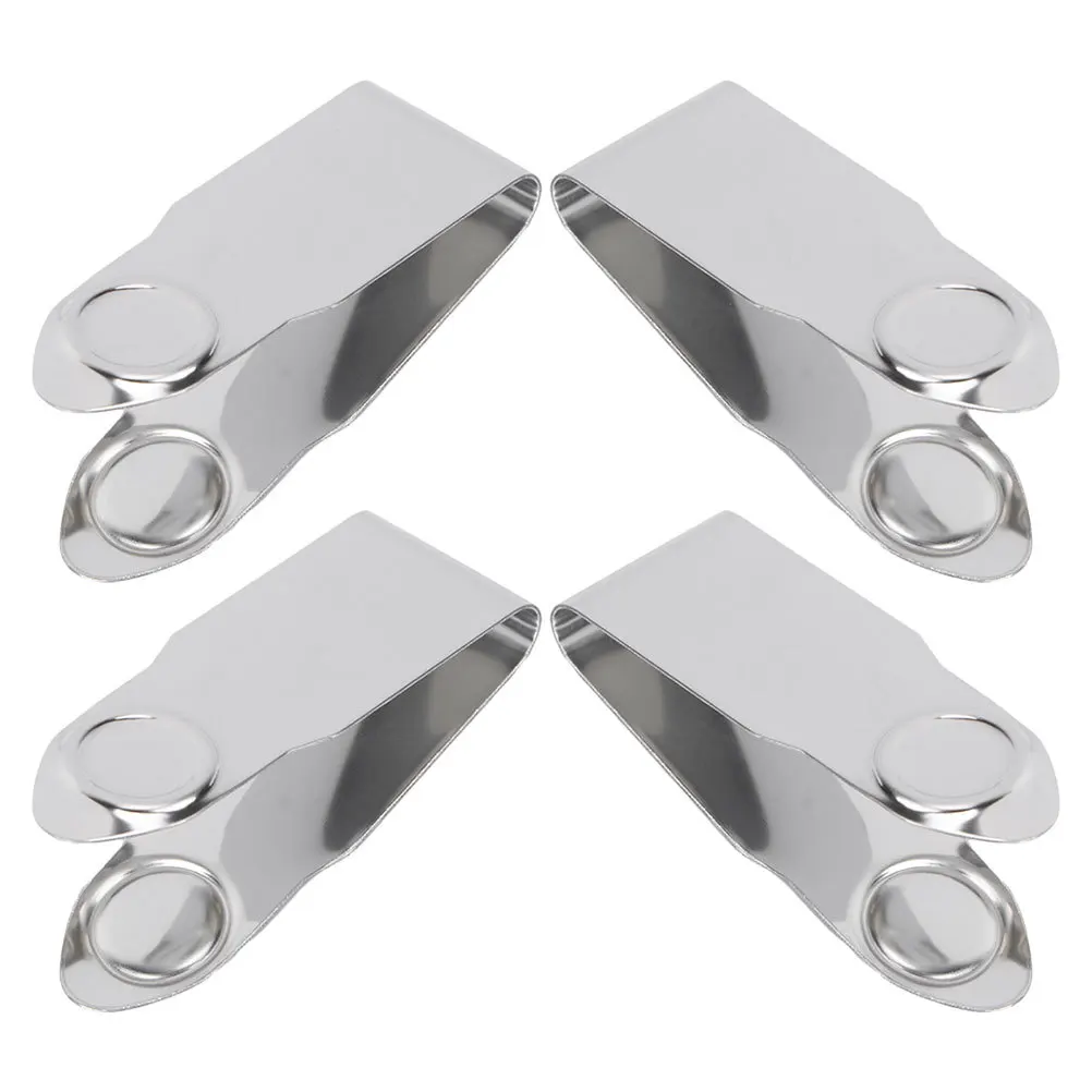 

4Pcs Stainless Steel Strawberry Huller and Stem Remover Tool Set Multifunctional Fruit Pitter for Home Kitchens