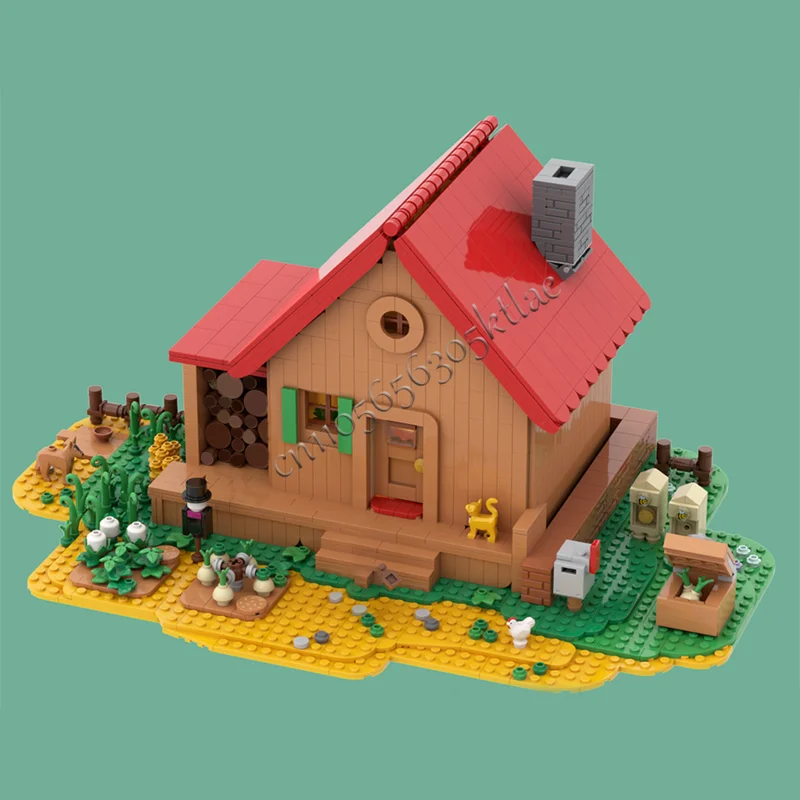 Nuovo 2055 PCS MOC Personalizzato Stardew Valley Farm Street View Modello di edificio FAI DA TE Puzzle Tecnologia Assemblaggio Creativo Giocattoli Per Bambini Regali