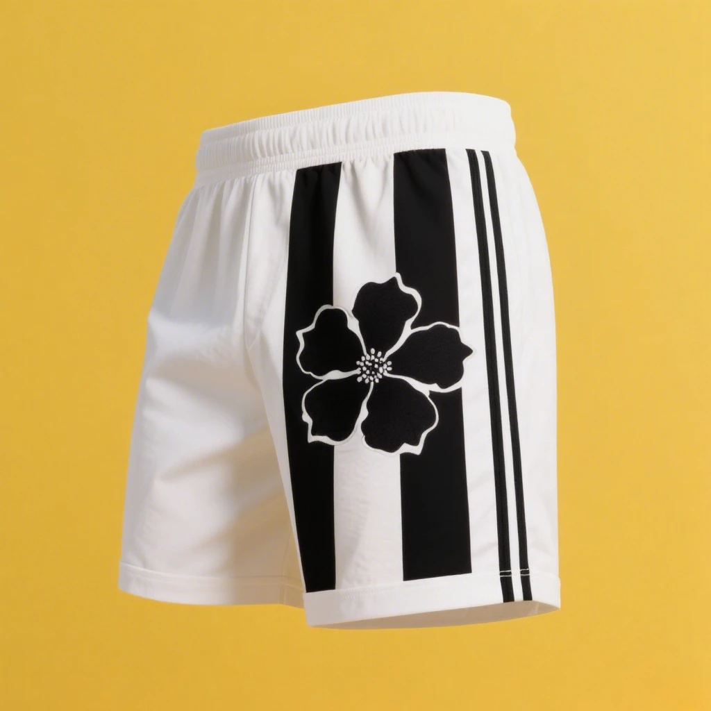 Nuovo DIY pantaloncini da uomo con la Bandiera e il Fiore aand spagnoli, stampati in 3D, ideali per il tempo libero.