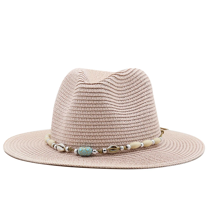 Cowboy Hat Men's Ladies Gradient Jazz Straw Hat summer hat for men Outdoor Fishing Sunscreen Hat Men's Shade Beach Hat