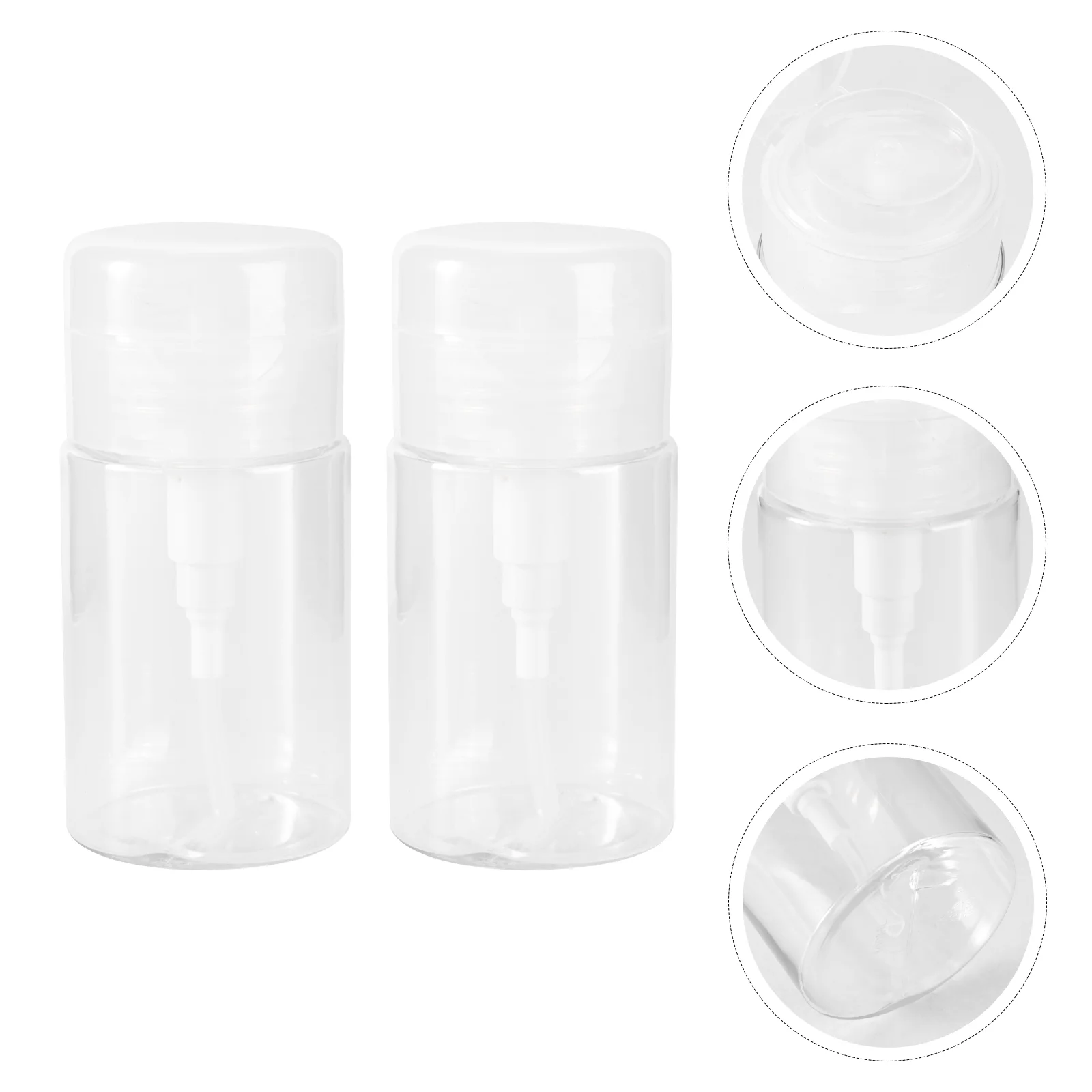 

2pcs Empty Bottle Travel Empty Storage Container for Toner Cleansing Water Lotion (100ml)